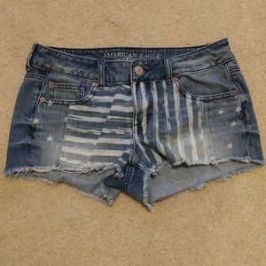 American Eagle Jean Shorts Size 8